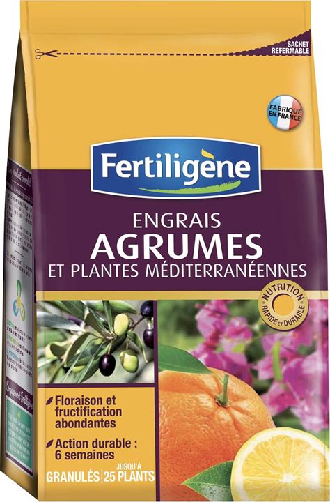 Fertiligene 8128 Engrais Agrumes et Plantes Méditerranéennes 800 g