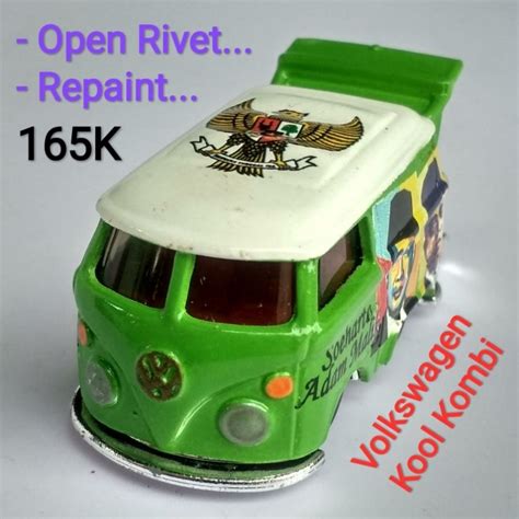 Hot Wheels Vw Volkswagen Kool Kombi Custom Pancasila President And Vice Soeharto Adam Malik