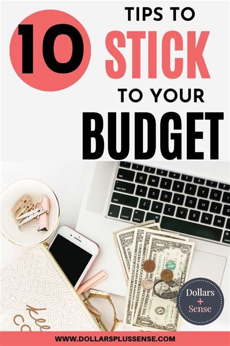 How To Stick To A Budget Easy Tips Dollars Plus Sense