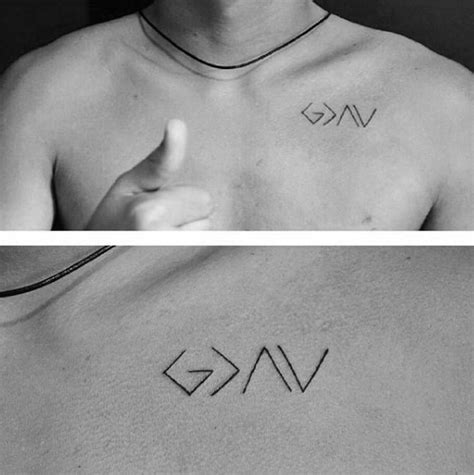 51 God Is Greater Than Tattoo Ideas