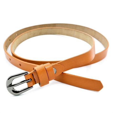 Женский кожаный ремень Weatro пояс рыжий 110-115 см (SKU_295869) от ...