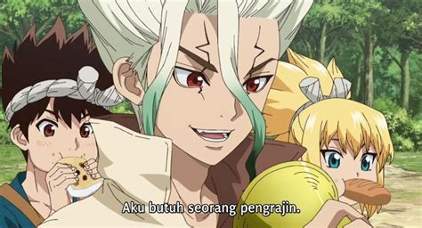 Dr Stone S On Twitter Batu Warning Spoiler Sender Baru Tau Kalo