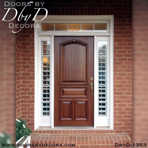 Custom Estate Mahogany Solid Door Entry Doors By Decora