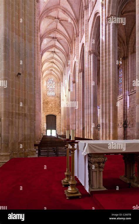 Batalha Monastery, a masterpiece of the Gothic architecture. Dominican ...