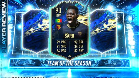 Fifa 21 Absolut Op 🤑 Sarr 90 Tots Review 🔥 Ultimate Team Youtube