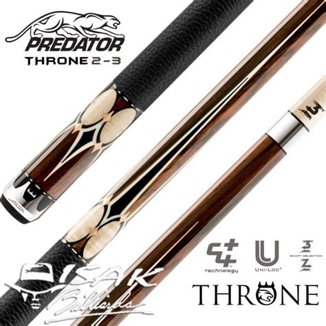 Jual Promo Big Salle Predator Cue Throne 2 3 Low Deflection Billiard