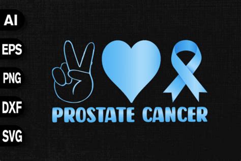 Prostate Cancer Awareness Light Blue Graphic By Svgdecor · Creative Fabrica