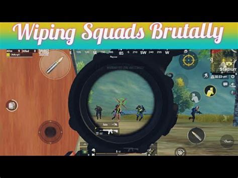 Wiping Squad One By One Solo Vs Squad Pubg Lite YouTube