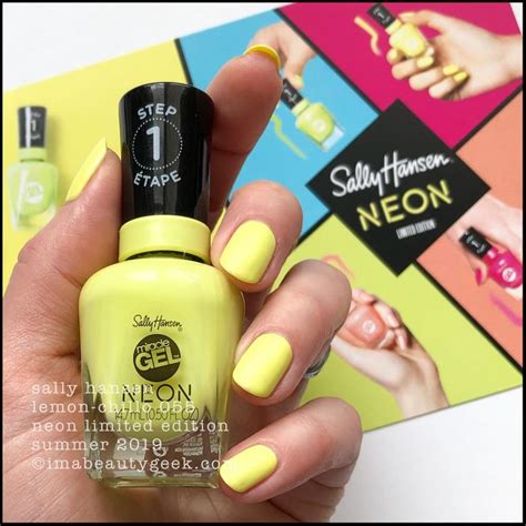 SALLY HANSEN NEON COLLECTION SUMMER 2019 Sally Hansen Sally Hansen