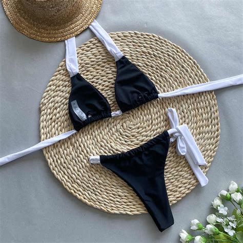 Jsn Sexy Women Swimsuit Female Swimwear Micro Bikini Set Swimming Suit