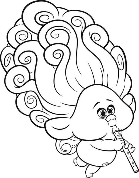 25 Free Printable Trolls World Tour Coloring Pages