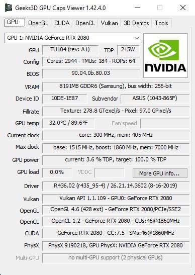 Nvidia Geforce 436 02 Whql Graphics Drivers Released Gpu Integer