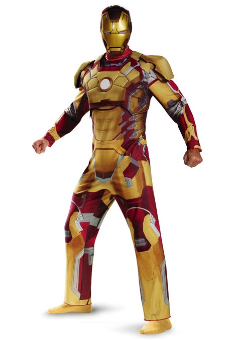 Plus Size Deluxe Iron Man Mark 42 Costume