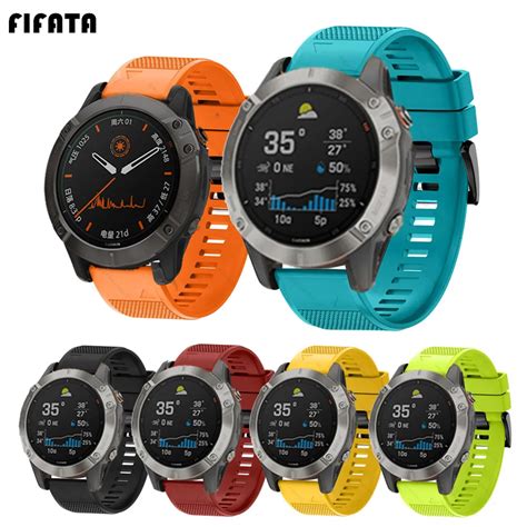 Fifata Bracelet Intelligent En Silicone Pour Garmin Fenix S X X