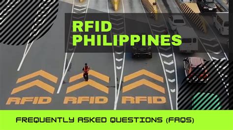 RFID Car Sticker Installation Guide Cashless Transaction On Tollways