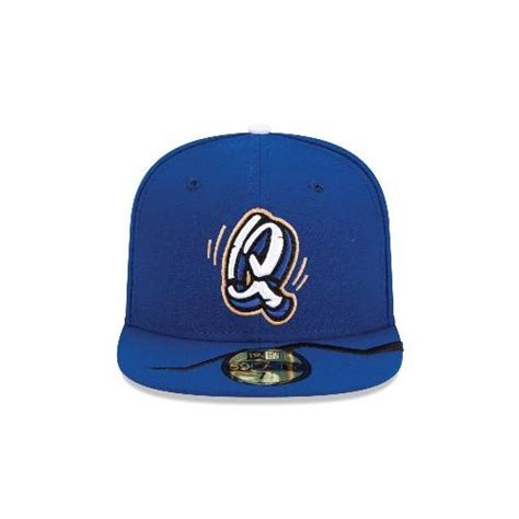 Rancho Cucamonga Quakes Rancho Cucamonga Quakes Fitted Blue Q Hat ...