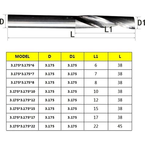 2Liyao 6X52X80MM 1 Adet 3 175 4 5 6 8MM Tek Flüt Freze Fiyatı