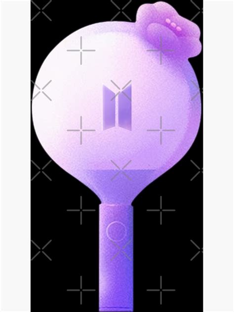 Bts Yet To Come Lightstick Art Print For Sale By Storecase Redbubble