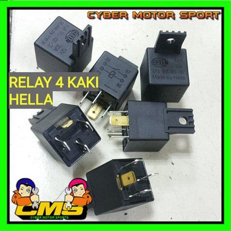 Jual Relay 4 Kaki 12 Volt 30A Relay Mobil Relay Lampu Relay Klakson