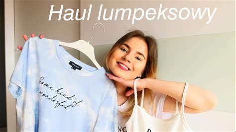 Haul Lumpeksowy Try On Haul Moje Zdobycze Lumpeksowe Za Grosze