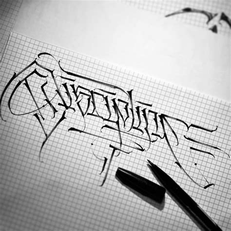 Handstyle Discipline Chicano Lettering Graffiti Lettering Fonts Hand