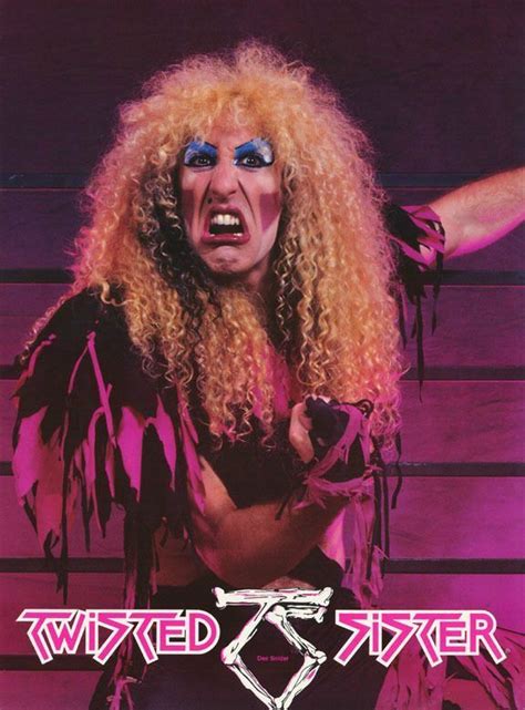 Dee Snider Twisted Sister Twisted Sister Heavy Metal Music 80s Hair Bands