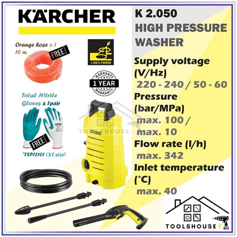 Karcher K High Pressure Cleaner Bar Shopee Malaysia