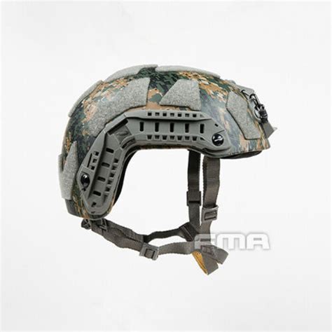 Fma Sf Super High Cut Helmet Type A Marpat Woodland Tb1315a