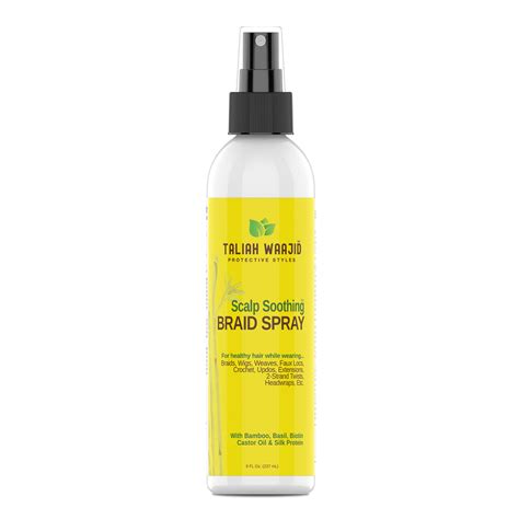 Taliah Waajid Scalp Soothing Braid Spray 8oz Protective Styles Taliah Waajid Brand