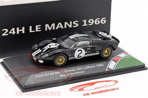 Cmr 143 Ford Gt40 Mk Ii 2 Winner 24h Lemans 1966 Mclaren Amon