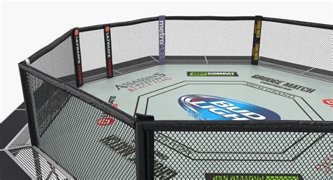 Ufc Fighting Arena 3d Model 3d Model 59 3ds C4d Fbx Ma Obj Max