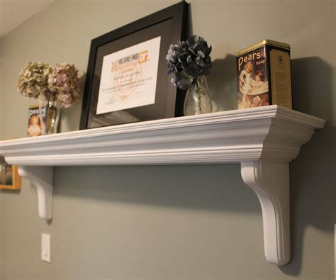 Victorian Style Antiqued Shelf Slightly Distressed Finish Etsy