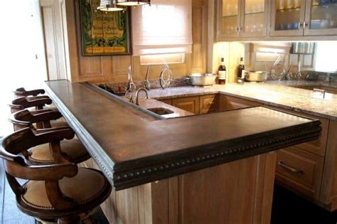 Top 60 Best Bar Top Ideas Unique Countertop Designs