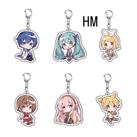 Jual Vocaloid Keychain Gantungan Kunci Acrylic Akrilik Anime Manga