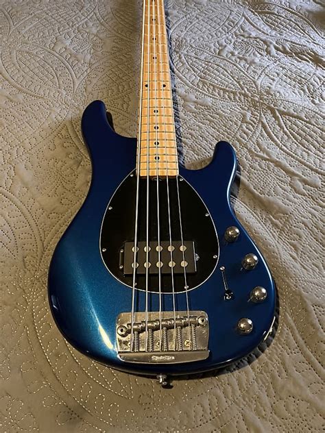 Usa Ernie Ball Music Man Sterling H Blue Pearl Gloss Reverb