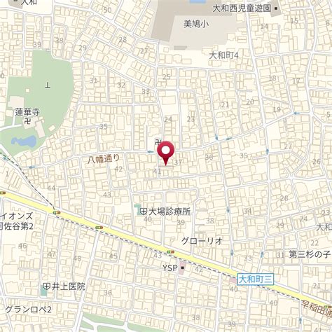 東京都中野区大和町3－37－5 の地図 Mapfan