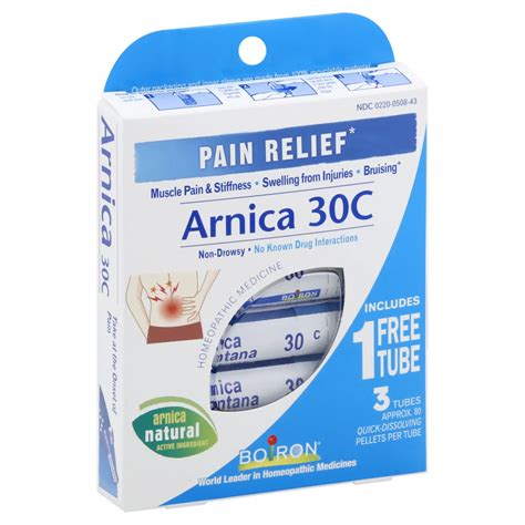 Boiron Arnica 30c Pellets Shop Herbs And Homeopathy At H E B