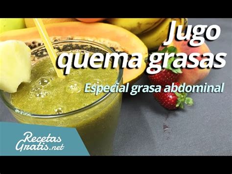 Arriba Imagen Jugos Naturales Para Quemar Grasa Viaterra Mx