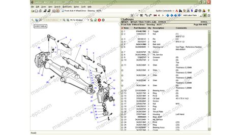 AGCO Epsilon UK - all AGCO UK brand parts catalogs in one virtual machine