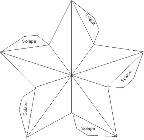 Como Hacer Plantillas De Estrellas Imagui