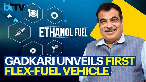 Nitin Gadkari Unveils World S First BS 6 Stage II Electrified Flex