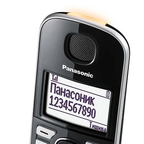 სახლის ტელეფონი Panasonic KX-TGE510RUS cordless telephone silver | KX ...