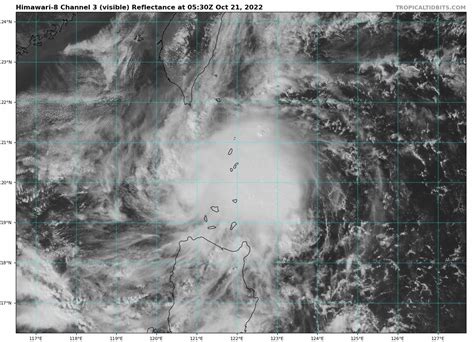 Ariel Rojas On Twitter Tropical Depression Obetph Starting To Cross