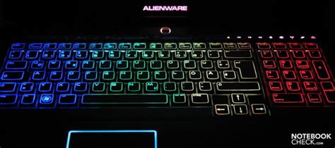 Review Alienware M X Gaming Notebook Notebookcheck Net Reviews