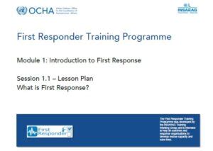 First Responders Training Package Globalfirstaidcentre Org