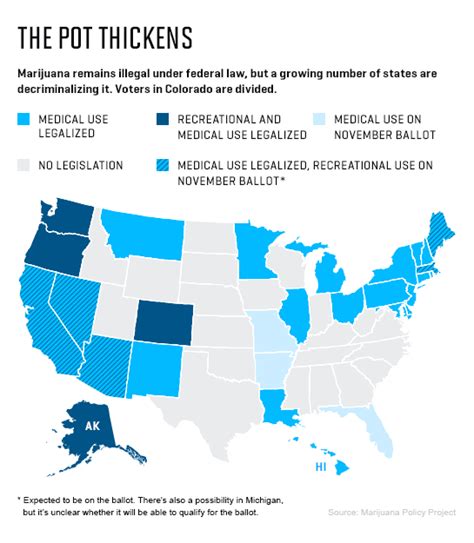 How Legalized Marijuana Is Sweeping the U.S.—in One Map | Fortune