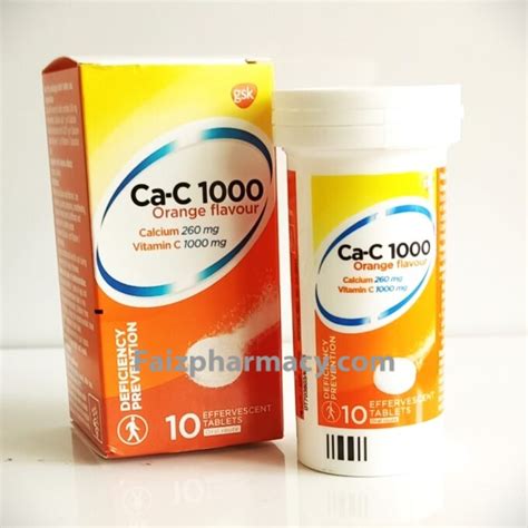 Ca C Effervescent Tablets S Faiz Pharmacy Mombasa Kenya