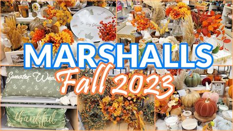 MARSHALLS FALL DECOR 20233 SHOP WITH ME NEW FINDS YouTube