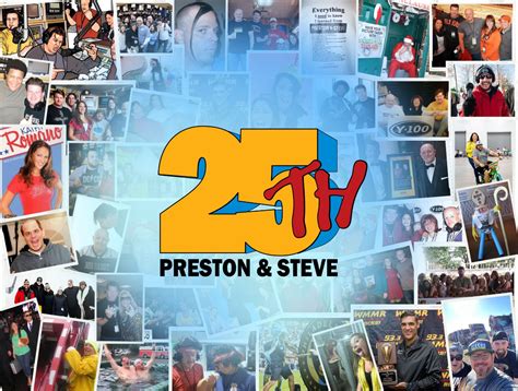 25 Years (So Far!) Ultimate Photo History of The Preston & Steve Show