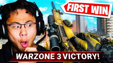 My First Win In Warzone New Urzikstan Map Youtube